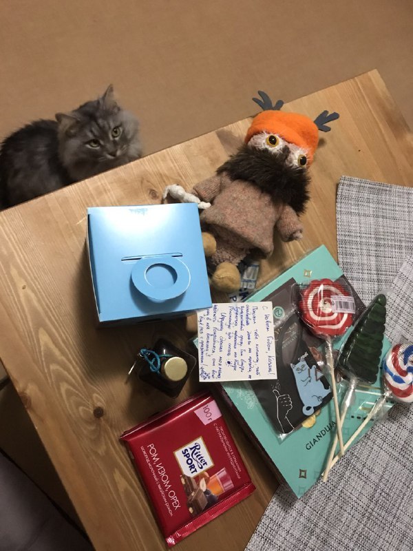 Milota from my Secret Santa Claus. Thank you! - My, Gift exchange, New Year's gift exchange, Secret Santa, Gift exchange report, Longpost