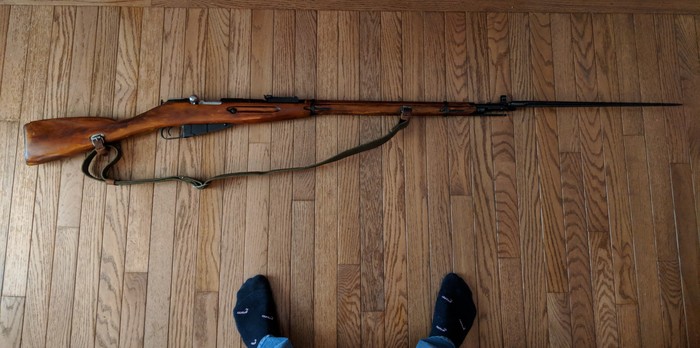 Second purchase. - My, Rifle, Mosin rifle, 762x54r, Weapon, USA