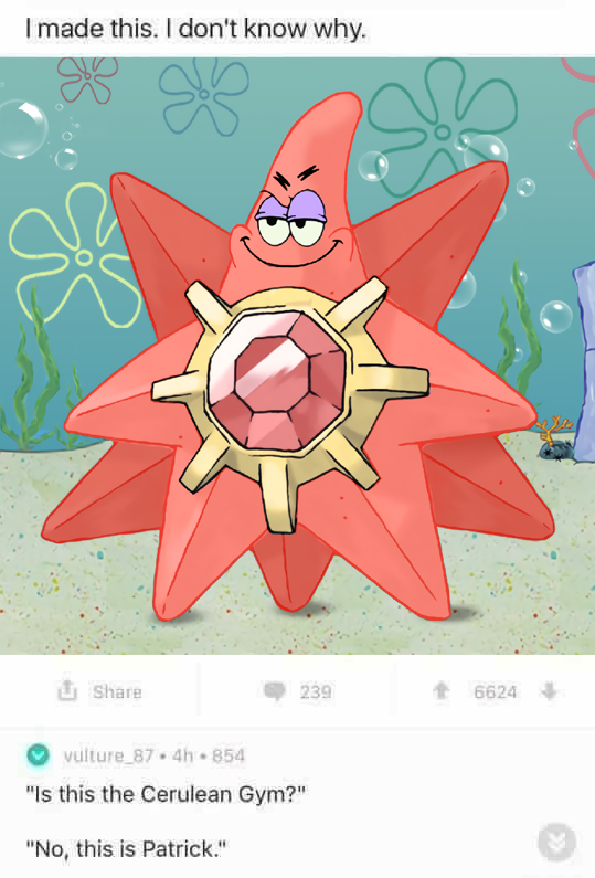 Patrick - Pokemon, Patrick, , Patrick Star