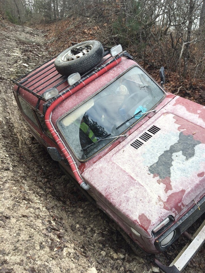 Глаза боятся Нива едет! | Пикабу