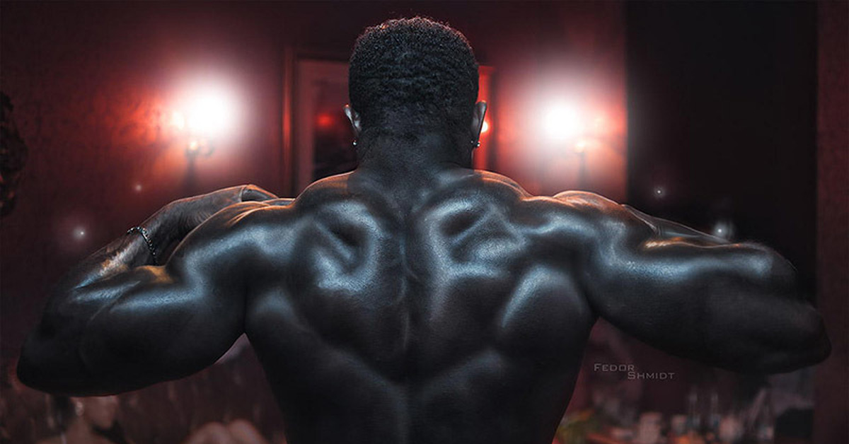 Muscle Black Dude