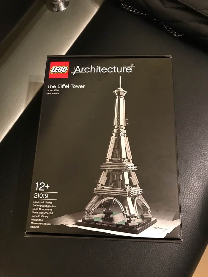 Lego Architecture - Эйфелева башня - Моё, LEGO, Архитектура, Эйфелева башня, Длиннопост