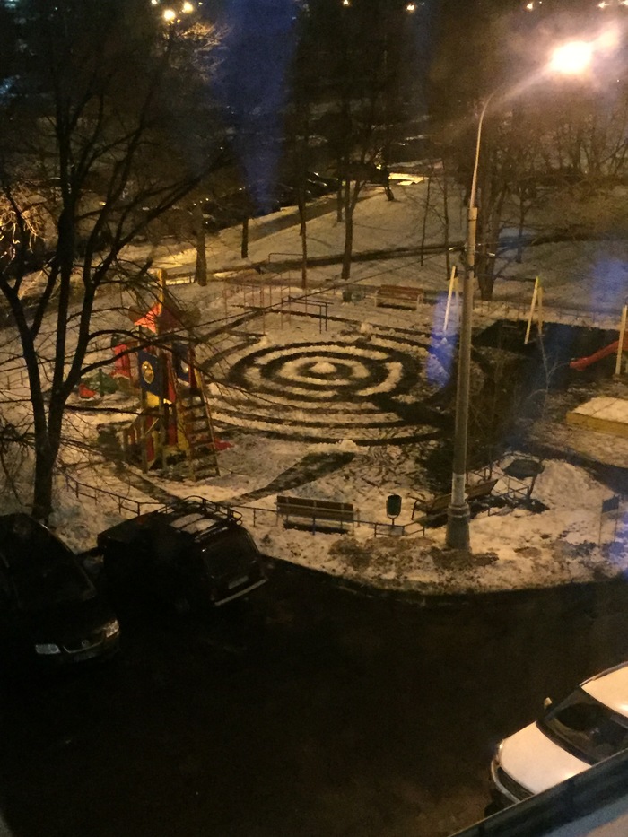 I have a few questions about the playground... - My, Playground, Oddities, Snow removal