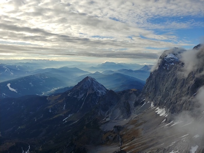 Alps before sunset - My, The mountains, Alps, Austria, Alps