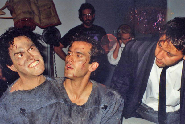 Photos from the filming and interesting facts for the movie Evil Dead 3: Army of Darkness 1992 - Longpost, Interesting, VHS, Photos from filming, Movies, Celebrities, Sam Raimi, Bruce Campbell, Evil Dead