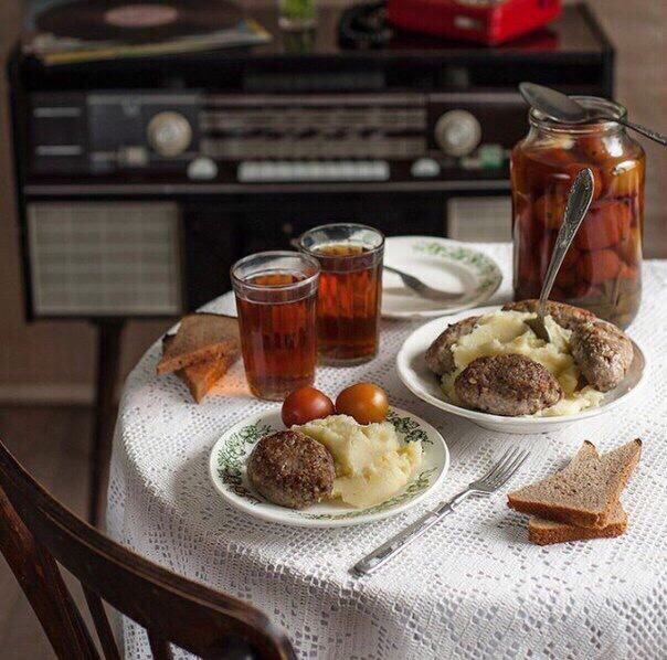 What else is needed? - Tea, Cutlets, Food