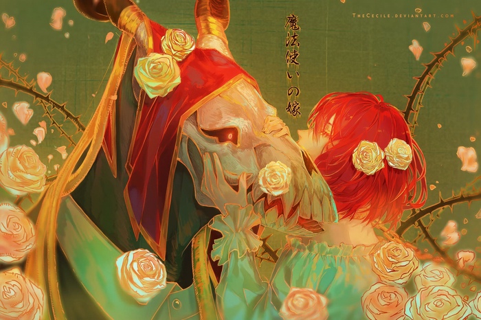 By TheCecile - Арт, Thececile, Аниме, Anime Art, Рисунок, Mahoutsukai no Yome