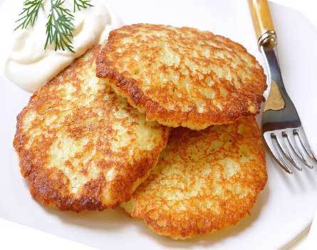  .  . Potato fritters , , , , 