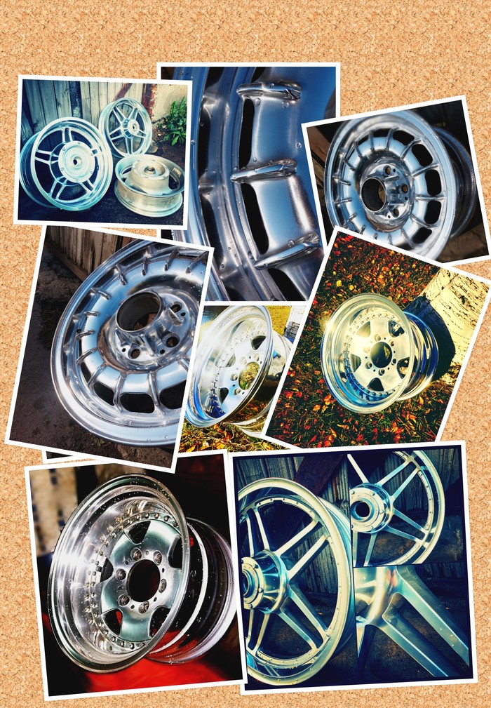 My hobby. - My, Polishing, Galtovka, Discs, Moto, , Auto, Car rims, Longpost