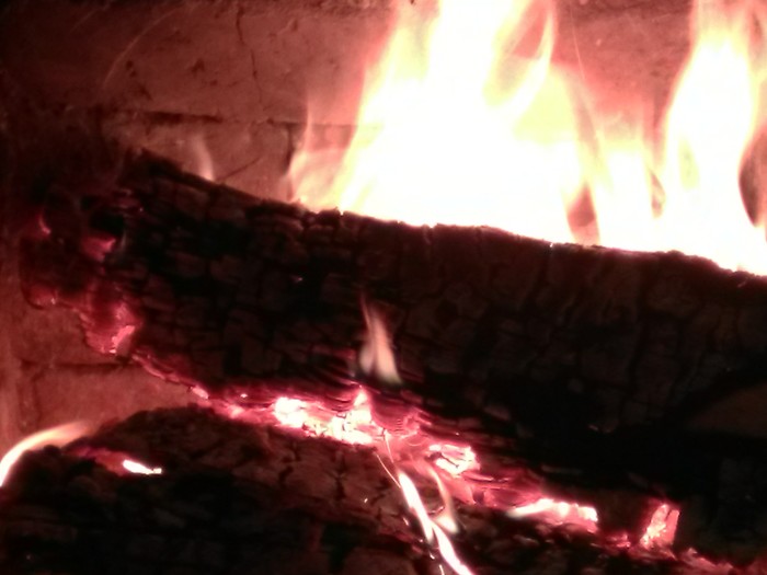 Some live fire - My, Fire, Fireplace