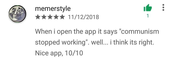 Communism stopped - Отзыв, Скриншот