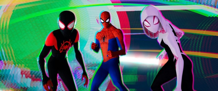 Spider-Verse Sony - Miles Morales, Spider-gwen, Gwen Stacy