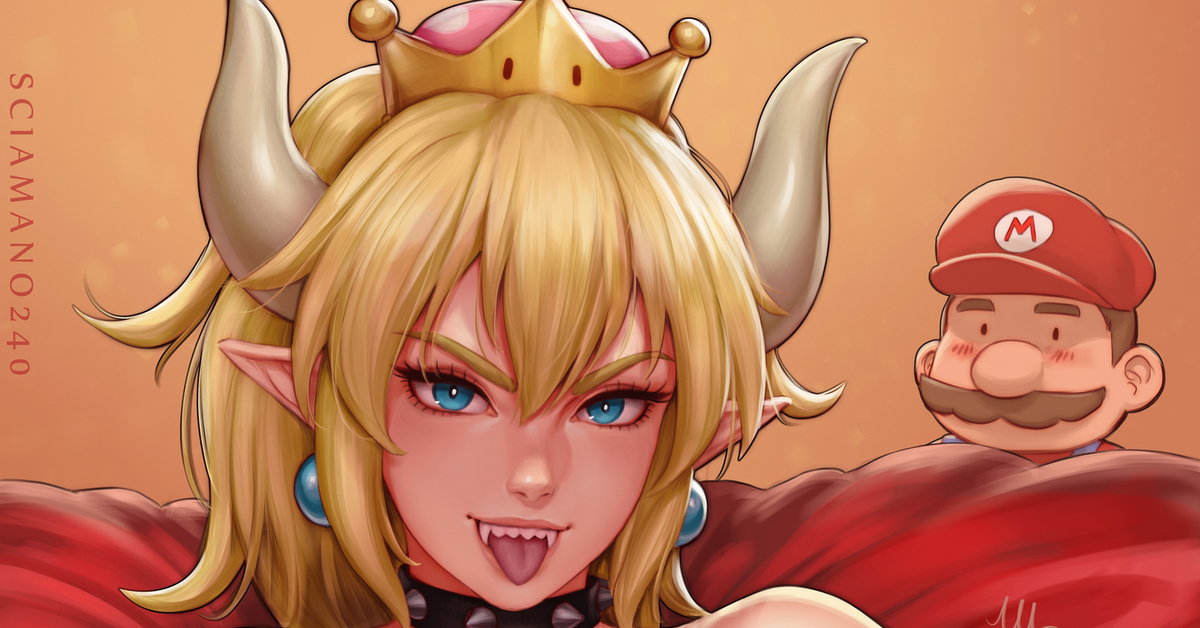 Bowsette NSFW Пикабу