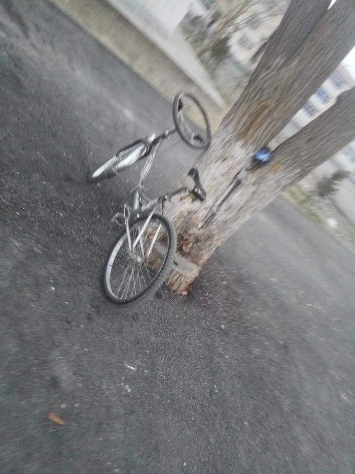 A bike - My, A bike, Steering wheel