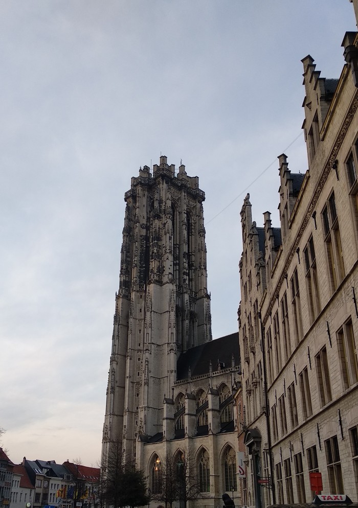 Mechelen Мехелен, Бельгия, Собор, Готика, Фотография