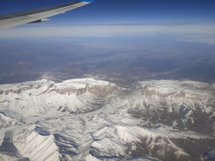 Azerbaijan - My, The mountains, The photo, View from the plane