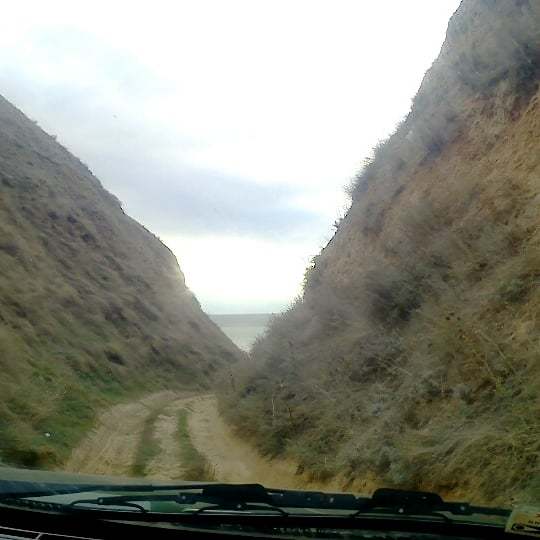 Clay canyon on the shore of the bay - My, Canyon, Travels, Video, Longpost