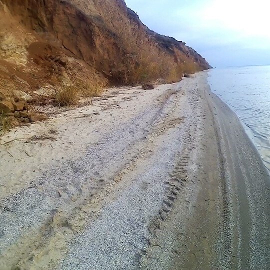 Clay canyon on the shore of the bay - My, Canyon, Travels, Video, Longpost