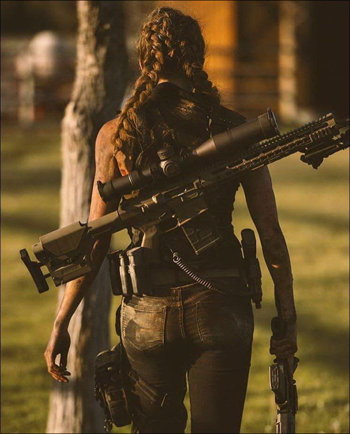 Everything has been cut off from the military registration and enlistment offices, I'll go to fight myself! - Snipers, Optics, Rifle, Warrior, Weapon, Girls
