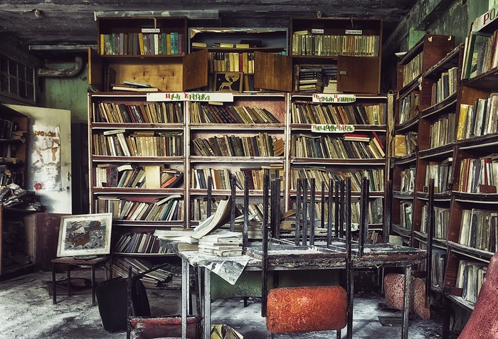 Abandoned pioneer camp with a beautiful library and canteen - Pioneer camp, abandoned camp, Childhood in the USSR, the USSR, Children's camp, Abandoned, Longpost