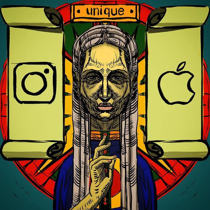 Икона - Apple, Моё, Instagram, Икона