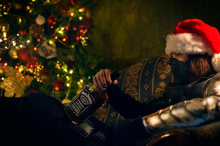 Winter Soldier Christmas Special Edition Косплей, Зимний солдат, Баки барнс, Рождество, Новый Год, Санта-Клаус, Мстители, Длиннопост