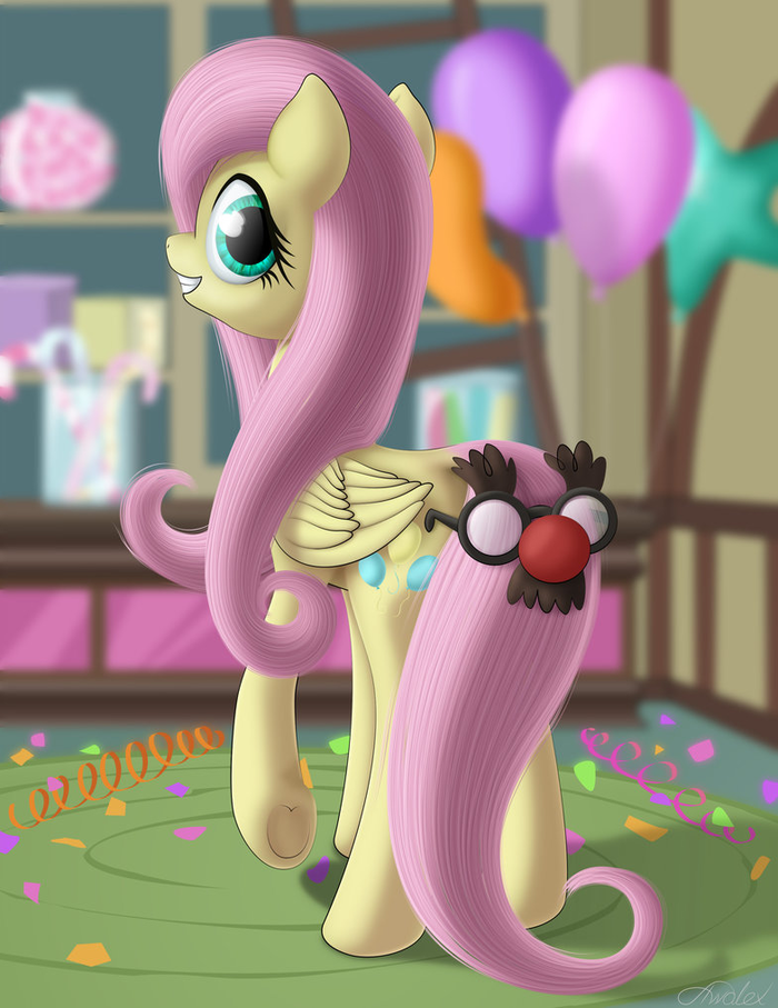 Keep calm and have fun My Little Pony, Fluttershy, Awalex