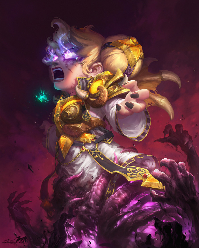 Death of Chromie. - World of warcraft, Art, , Chromi