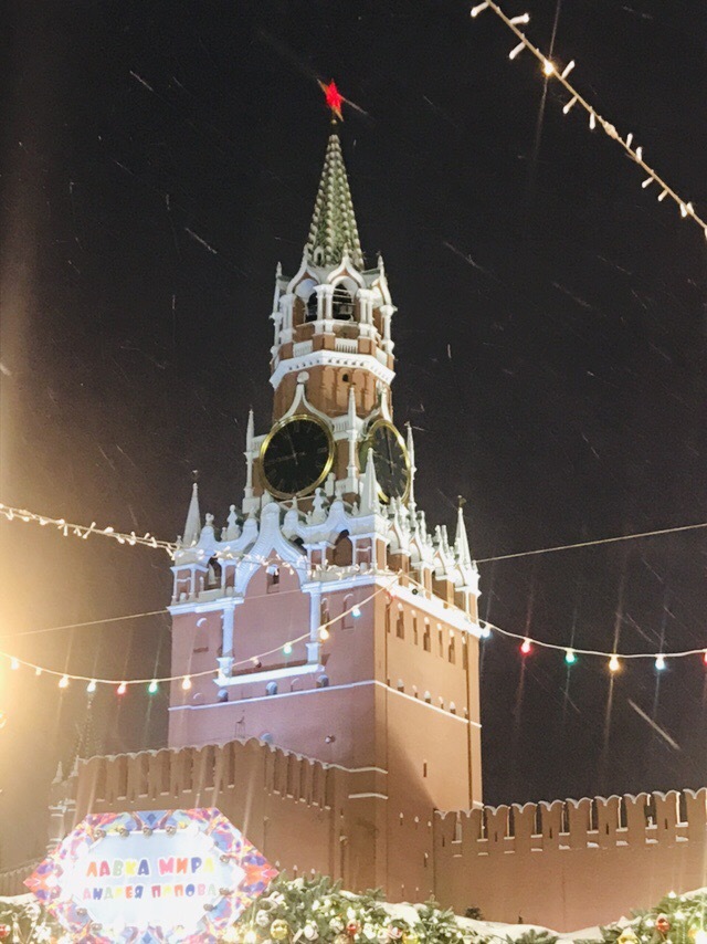 Just New Year's Moscow - My, Moscow Seasons, New Year, Longpost