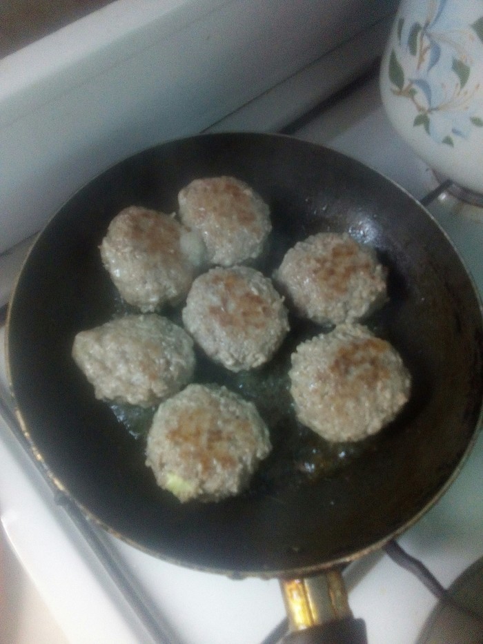 About cooking meatballs! - My, Cutlets, To eat, Food