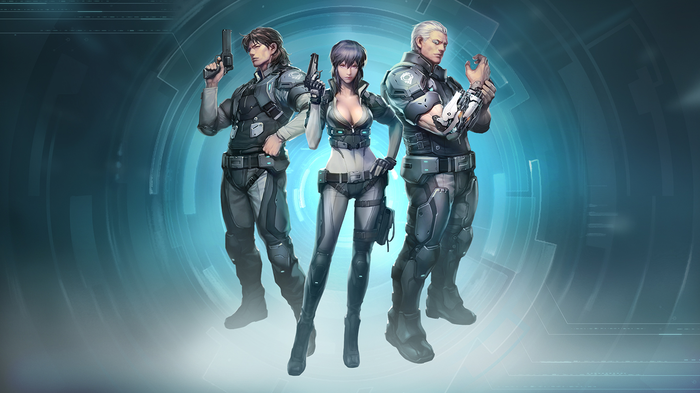 Ghost in the shell. Art.