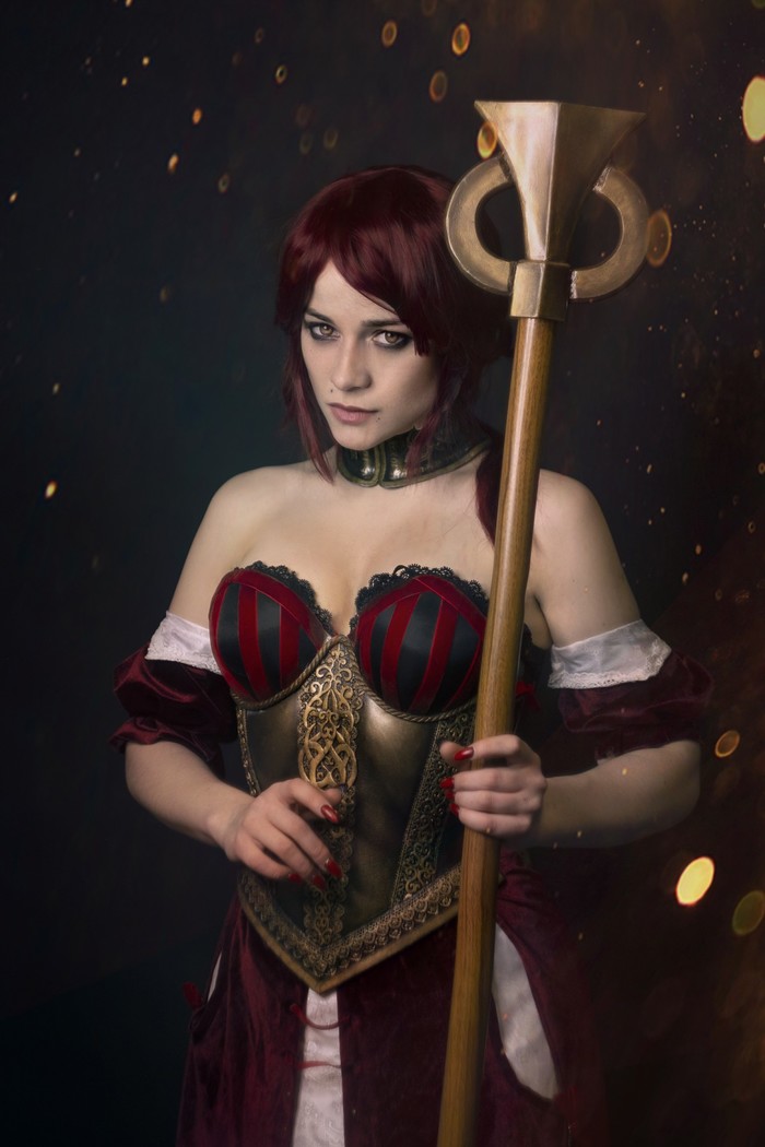 Sabrina Glevissig Cosplay - Witcher, Witcher 2, Sorceress Bed, , Cosplay, Girls, Longpost, Sabrina Glevissig, The Witcher 2: Assassins Of Kings