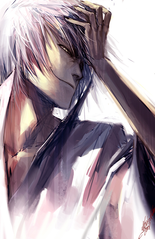 Ichimaru Gin - Anime, Anime art, Bleach, Ichimaru Gin