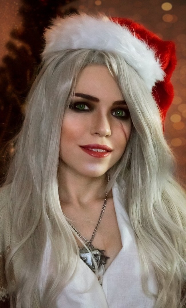 New Year's Ciri - Ciri, Witcher, New Year