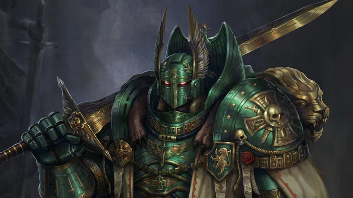 Descent of angels - I retell the tale of the glorious knight Leo El Johnson and how he came to his life - My, Books, Reading, Retelling, Horus heresy, Longpost, Text, Literature, Warhammer 40k, Warhammer, Space Marine, Adeptus Astartes, Primarchs, Fantasy, Chaos, Spoiler, Dark Angels, Wh back