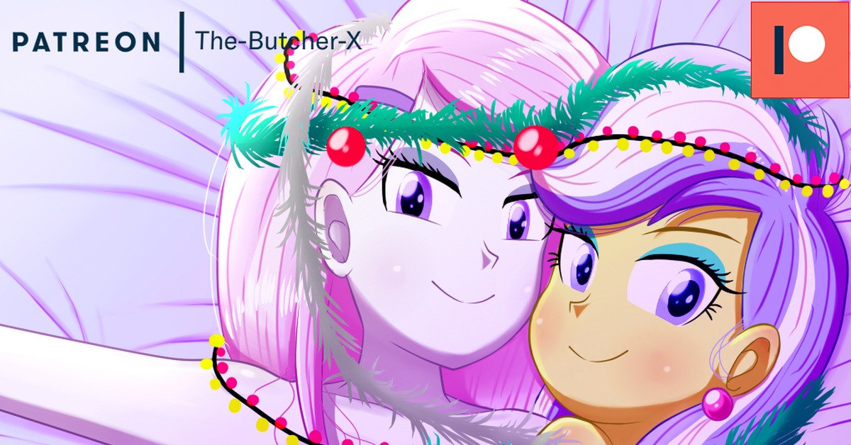 .:CHRISTMAS TREE:. - NSFW, My Little Pony, Equestria Girls, Fleur Dis Lee, Upper Crust, MLP Lesbian, Шиппинг, MLP Suggestive, Thebutcherx