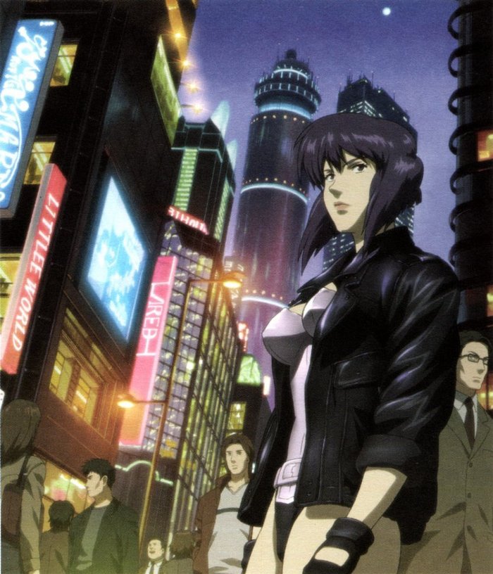 Motoko kusanagi - Anime, Anime art, Ghost in armor, Kusanagi motoko, Cyberpunk