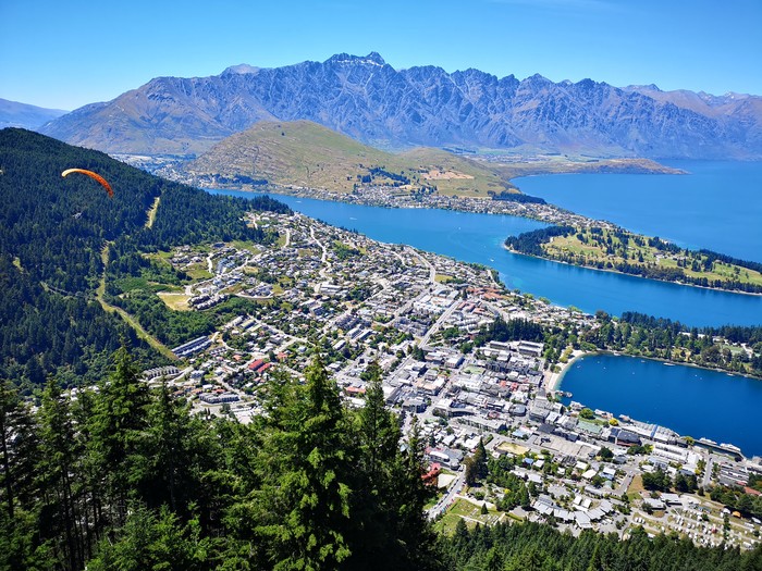 New Zealand. - My, New Zealand, Queenstown, Town, Height, beauty of nature