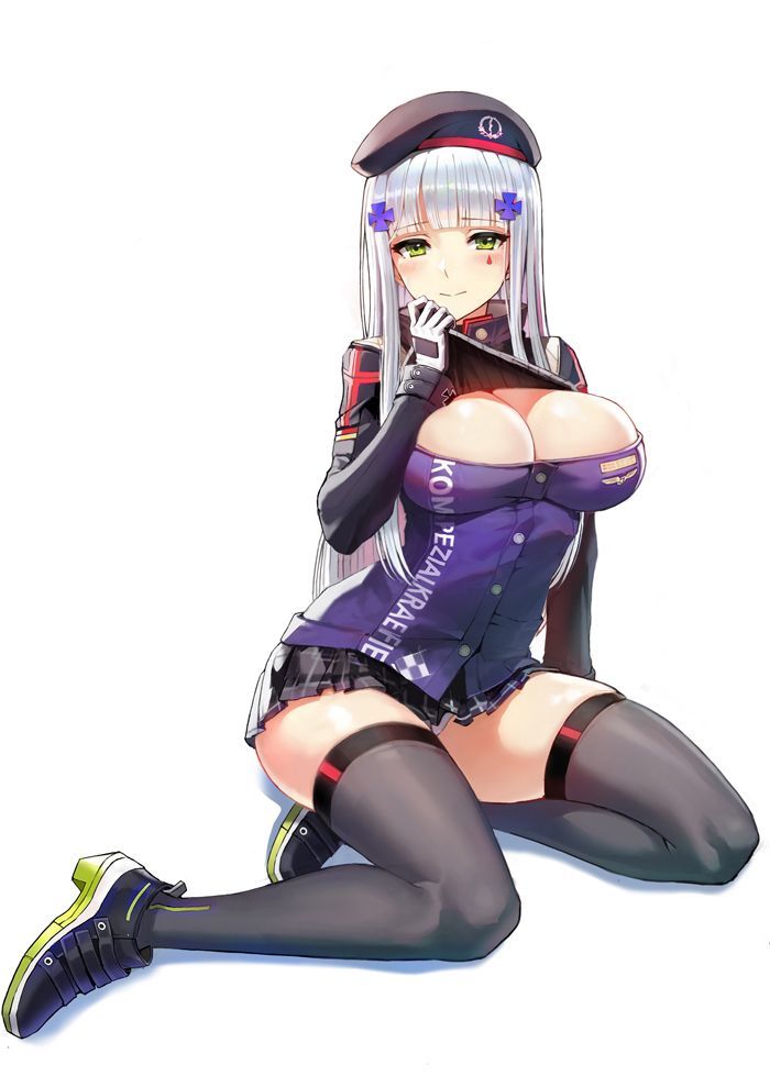 HK416 - Anime art, Boobs, Hk416