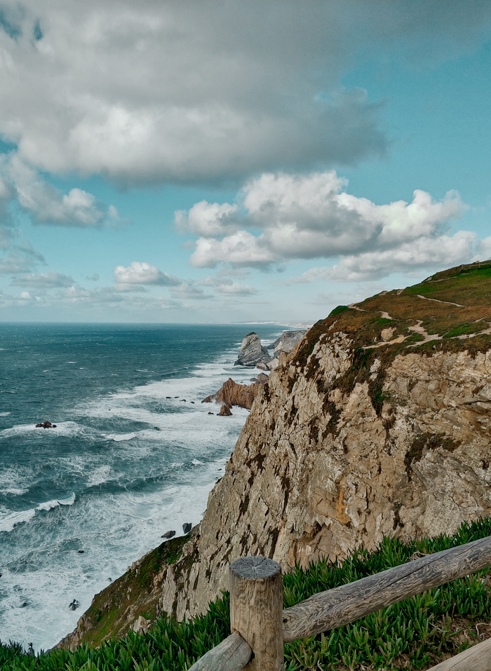 Cape Roca, Portugal - My, Mobile photography, Tourism, Portugal, Xiaomi, Ocean, Beginning photographer