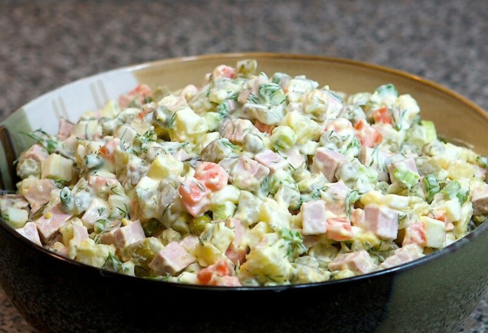 Olivier salad - Internet, Olivier salad, New Year, Igor