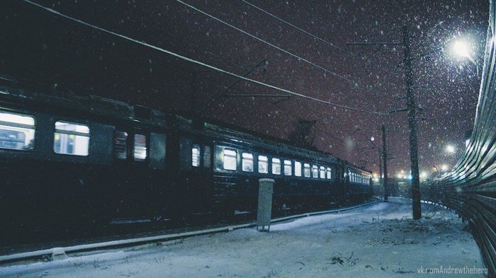 Last New Year - My, Story, Story, Myths, New Year, Past, A train, Night, Love, Longpost