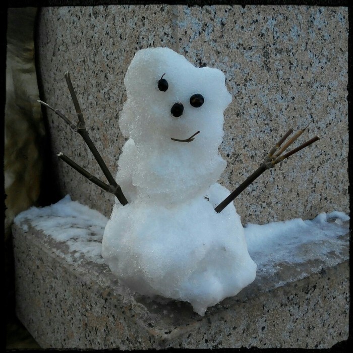 Snowman) - My, snowman, Positive