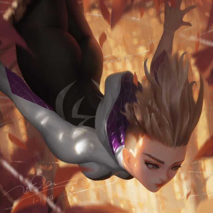 ByDao Le Trong , -, Dao Trong Le, ,  , Spider-gwen, Marvel