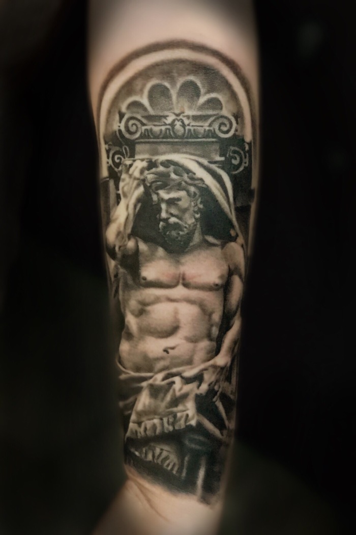 Artistic tattoo - My, Tattoo, Saint Petersburg, Tattooink, Art