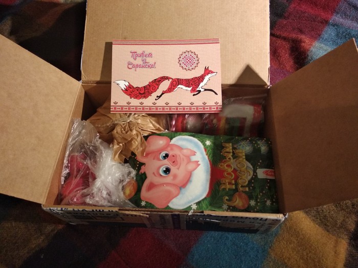 Christmas Miracle!!! Saransk-Moscow! - My, New Year's gift exchange, Father Frost, Longpost, Secret Santa, Gift exchange