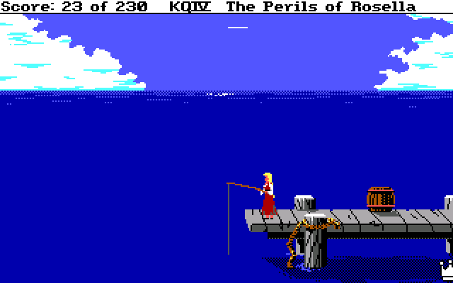 King's Quest IV: The Perils of Rosella. Часть 1. - Моё, 1988, Прохождение, Квест, Sierra, Игры для DOS, Ретро-Игры, Игры, Длиннопост