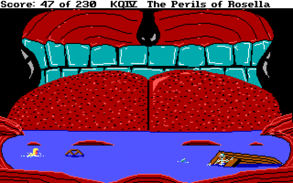 King's Quest IV: The Perils of Rosella. Часть 1. - Моё, 1988, Прохождение, Квест, Sierra, Игры для DOS, Ретро-Игры, Игры, Длиннопост