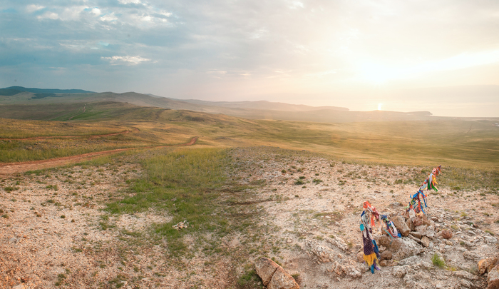 Summer, Olkhon. - My, Summer, Olkhon, Sunset, The photo