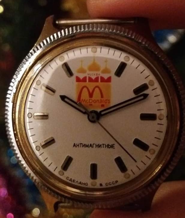 Watch Vostok (with a rare dial) - Clock, the USSR, McDonald's, Clock face, 